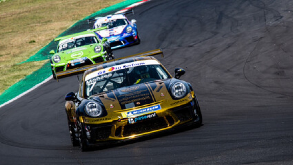 why do race cars swerve back and forth