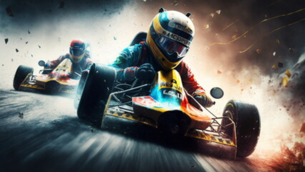 why do race cars zig zag