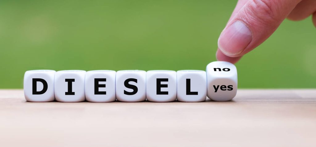 Can diesel engines be used for racing?